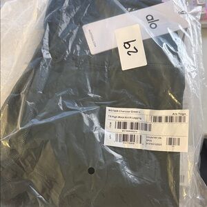 ALO Yoga Charcoal Green Airlift Leggings